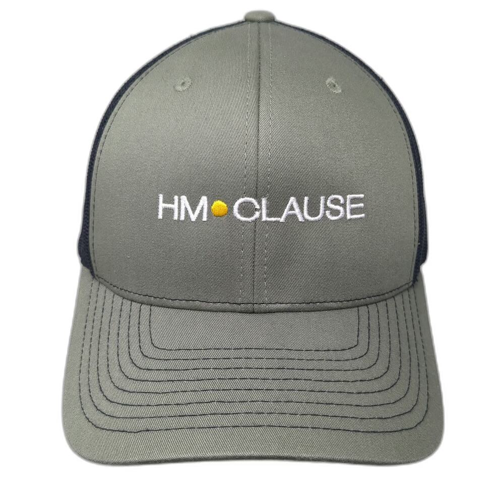 Richardson Trucker Hat Green One Size HM CLAUSE Embroidery Mesh Snapback